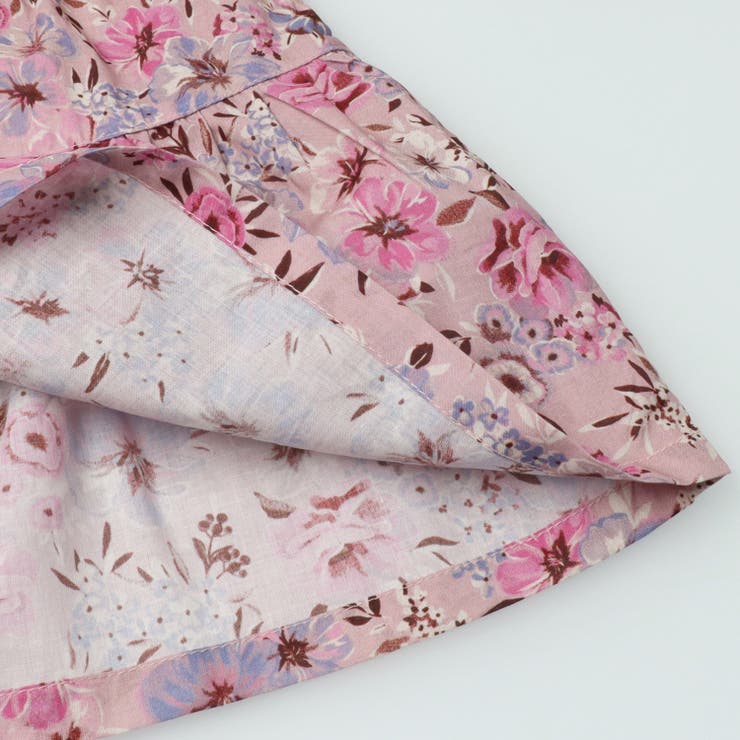 花柄ティアード前開きワンピース | こどもの森e-shop | 詳細画像6 