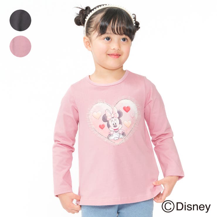 ミニーマウス/長袖Ｔシャツ | こどもの森e-shop | 詳細画像1 