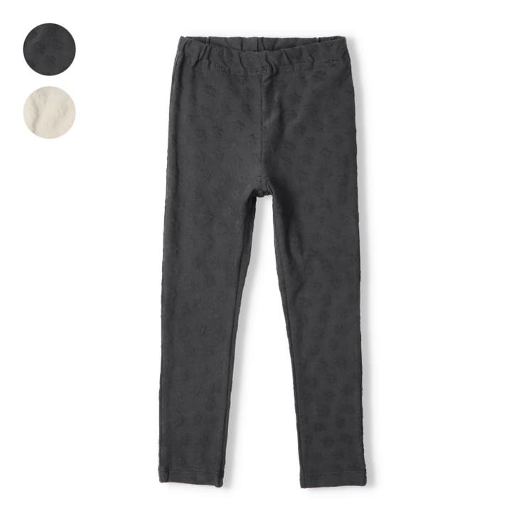 お花柄ジャガードレギンス | こどもの森e-shop | 詳細画像1 