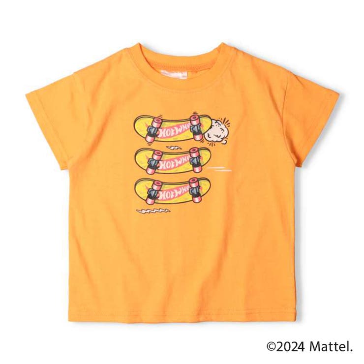 crescent ホットウィールスケボー半袖Tシャツ 80cm～130cm[品番