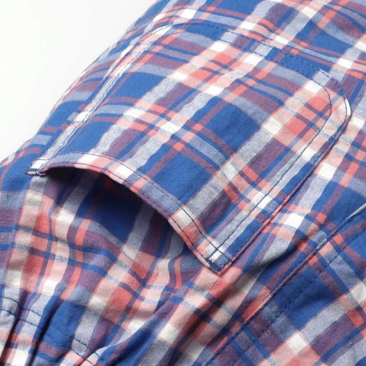 サッカーチェック6分丈ハーフパンツ 80cm～130cm N33110 | こどもの森e-shop | 詳細画像7 