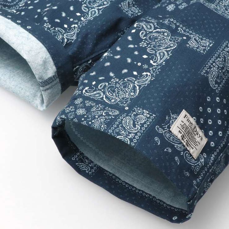 バンダナ柄5分丈ハーフパンツ 80cm～130cm N33113 | こどもの森e-shop | 詳細画像8 