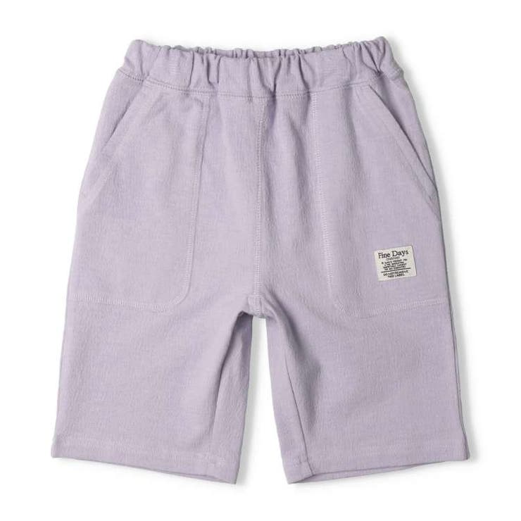 無地カットソー5分丈ハーフパンツ 80cm～130cm N33121 | こどもの森e-shop | 詳細画像2 