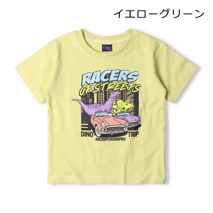 子供服crescent(クレセント)恐竜プリント半袖Ｔシャツ80cm～130cmN3488