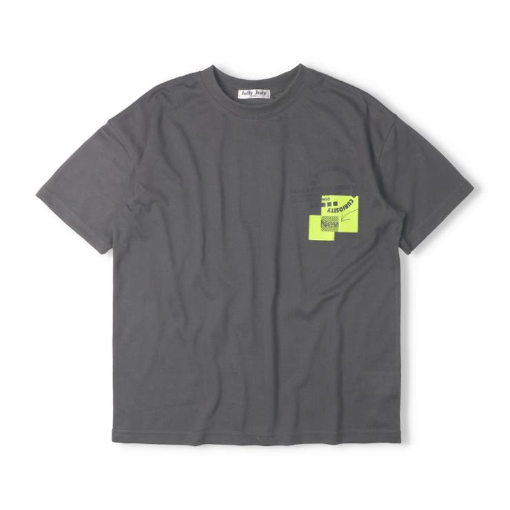スミブラック | 【WEB限定】接触冷感UVカットプリントＴシャツ | こどもの森e-shop