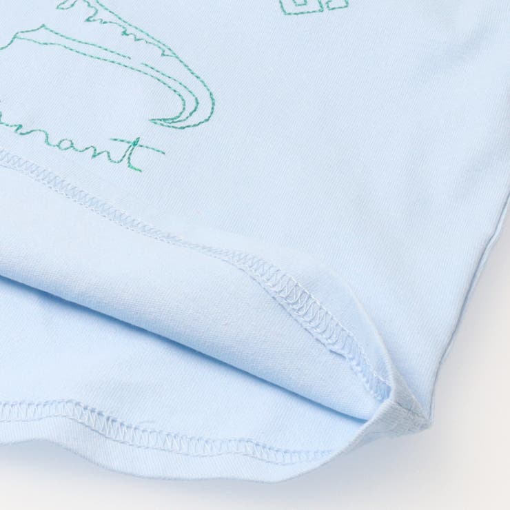 車・恐竜刺繍Ｔシャツ | こどもの森e-shop | 詳細画像6 
