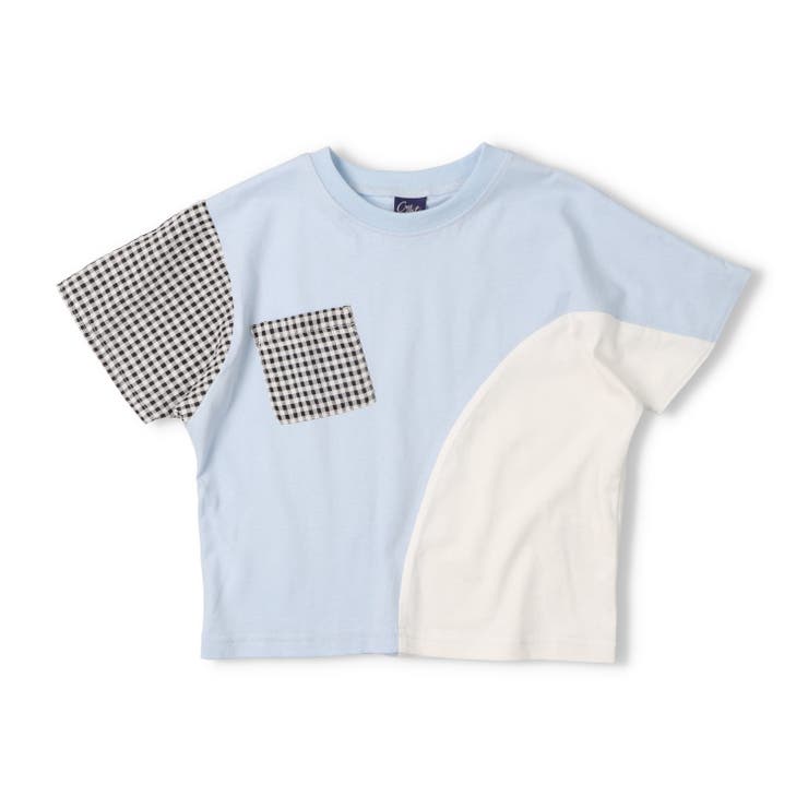 ブルー | 切替Ｔシャツ | こどもの森e-shop