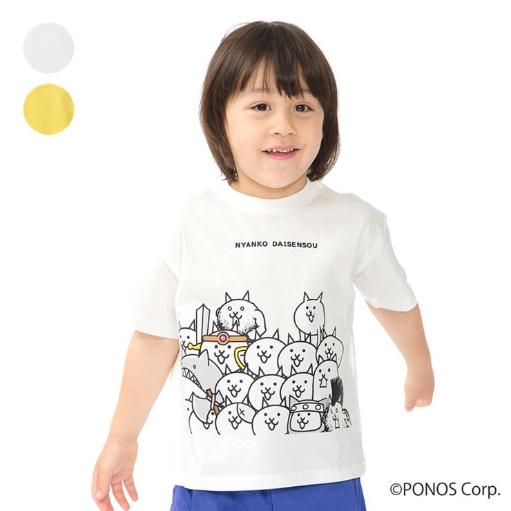 【WEB限定】にゃんこ大戦争/Ｔシャツ | こどもの森e-shop | 詳細画像1 