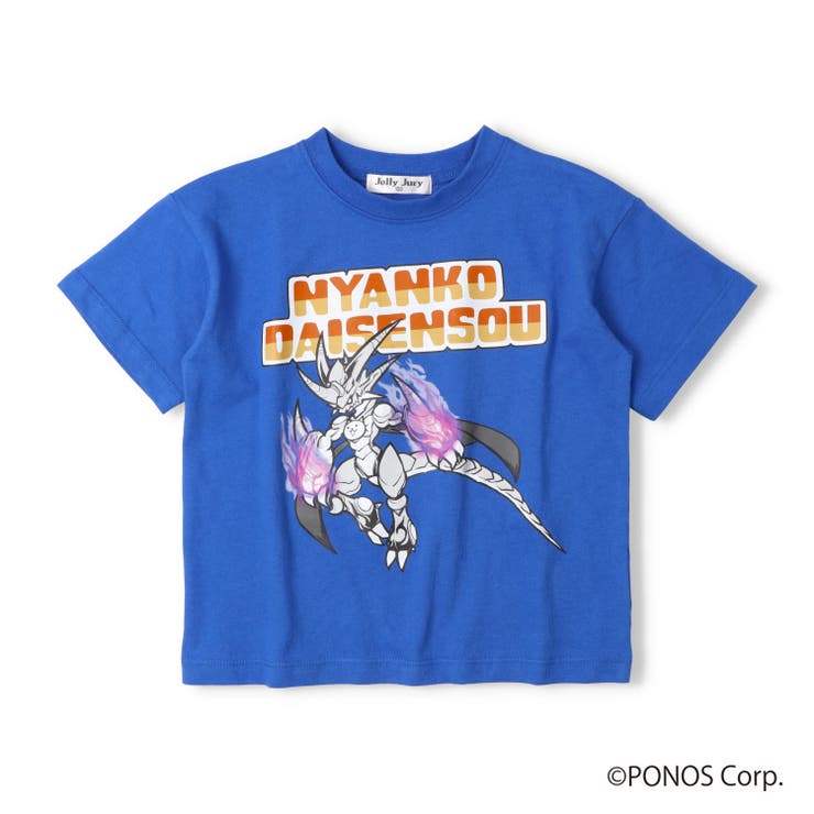 ブルー | 【WEB限定】にゃんこ大戦争/Ｔシャツ | こどもの森e-shop