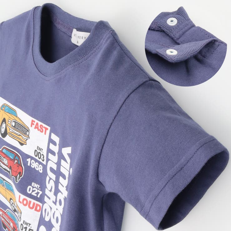 【WEB限定】乗り物プリントＴシャツ | こどもの森e-shop | 詳細画像4 