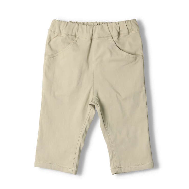 【子供服】crescent(クレセント)無地・小花柄ストレッチツイルハーフパンツ80cm～130cmN41112