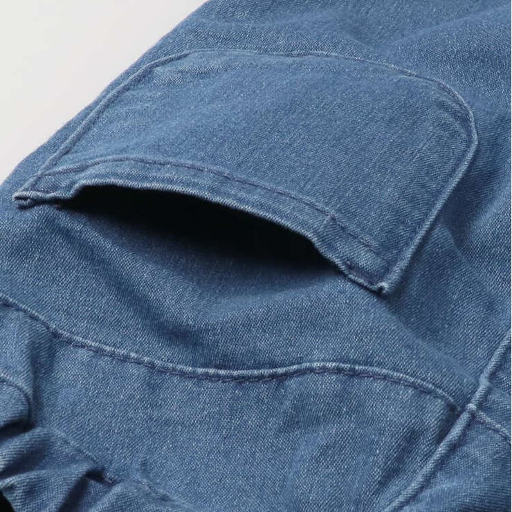 ストレッチデニムスリット5分丈ハーフパンツ 80cm～130cm N43107 | こどもの森e-shop | 詳細画像5 