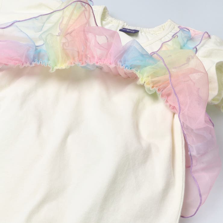 チュールキャミ重ね着風半袖Ｔシャツ | こどもの森e-shop | 詳細画像6 