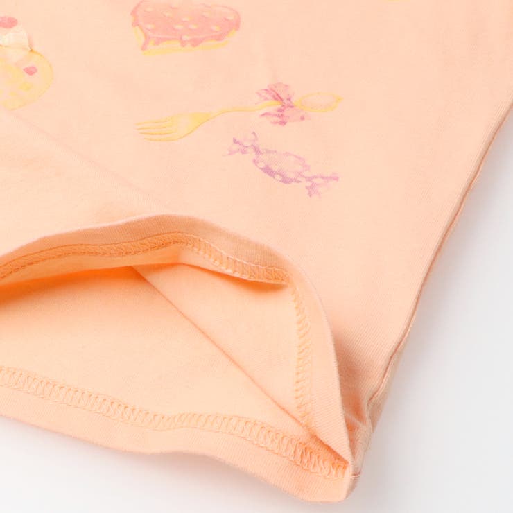 子供服crescent(クレセント)スイーツプリント半袖Ｔシャツ80cm～130cmN4489