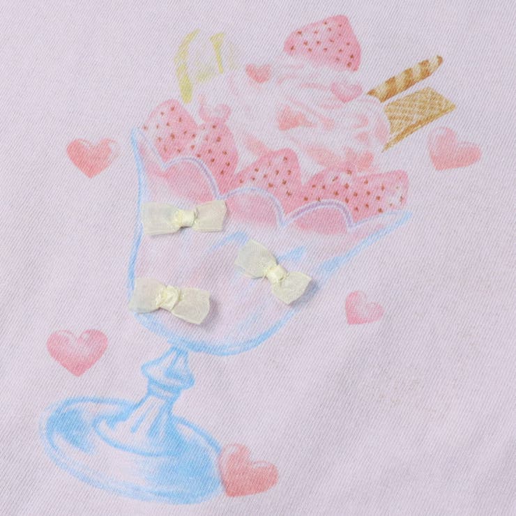 子供服crescent(クレセント)スイーツプリント半袖Ｔシャツ80cm～130cmN4489