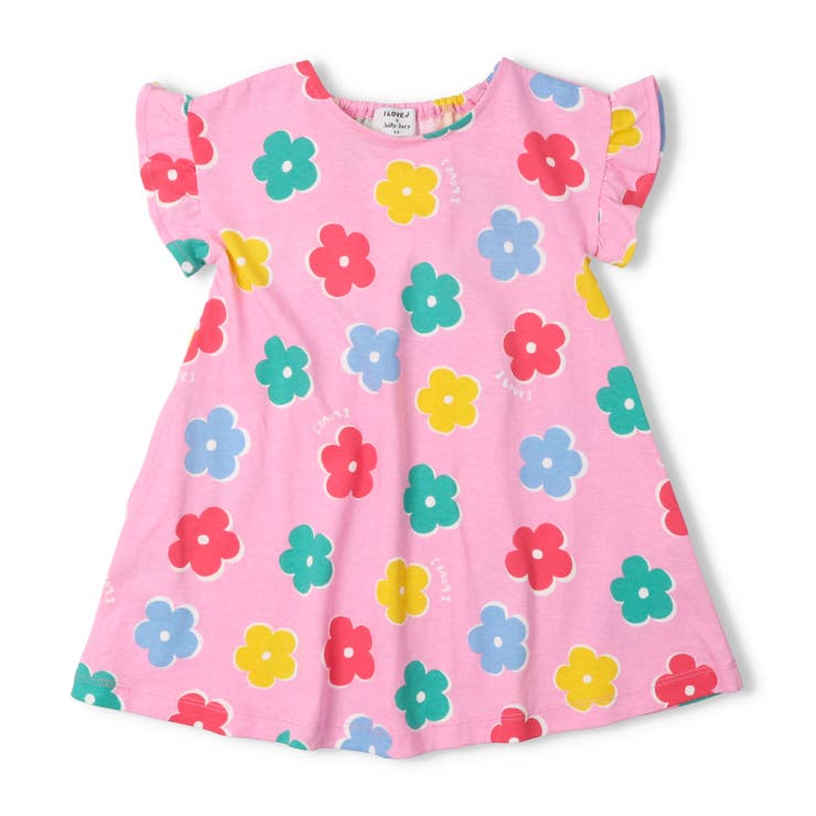 ピンク | 【WEB限定】お花柄ワンピース | こどもの森e-shop