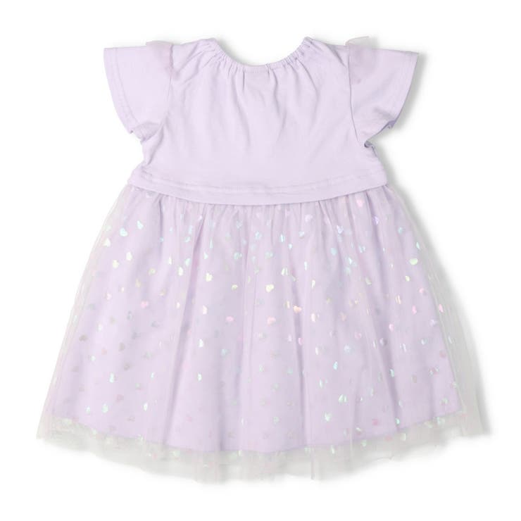 ハート柄チュールスカート半袖ワンピース | こどもの森e-shop | 詳細画像2 