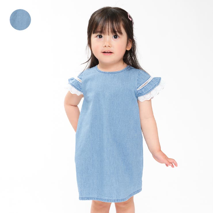 【WEB限定】デニムワンピース | こどもの森e-shop | 詳細画像1 