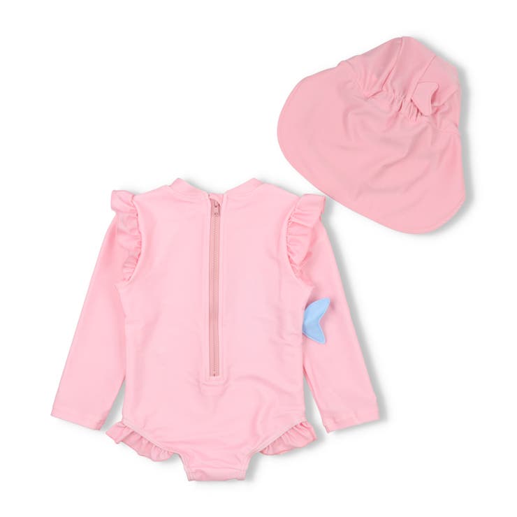 【WEB限定】イルカ・アザラシロンパース水着・帽子セット | こどもの森e-shop | 詳細画像2 