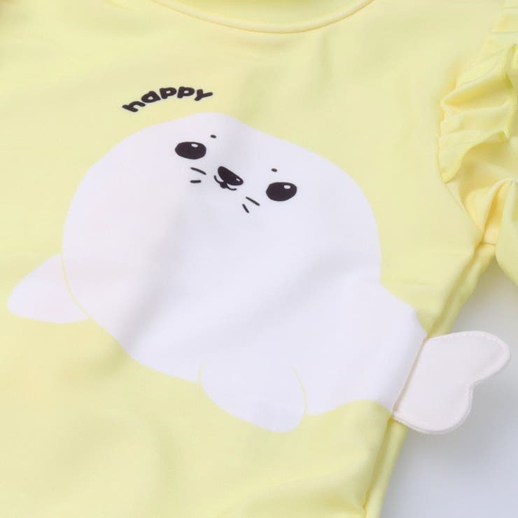 【WEB限定】イルカ・アザラシロンパース水着・帽子セット | こどもの森e-shop | 詳細画像5 