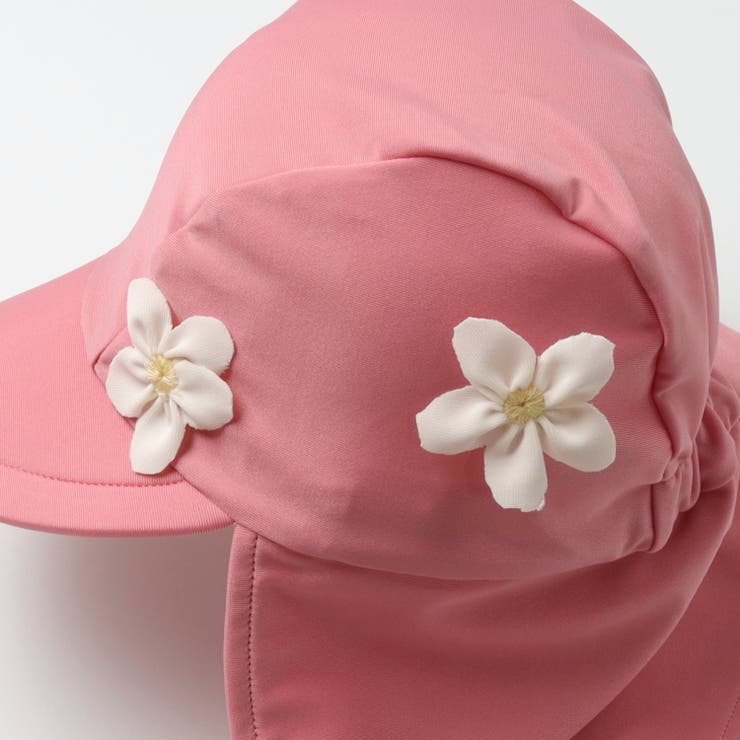 【WEB限定】お花・くま総柄ベビーグレコ水着・帽子セット | こどもの森e-shop | 詳細画像7 