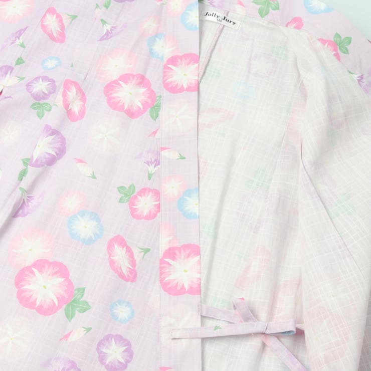 【WEB限定】朝顔柄浴衣・帯セット | こどもの森e-shop | 詳細画像7 