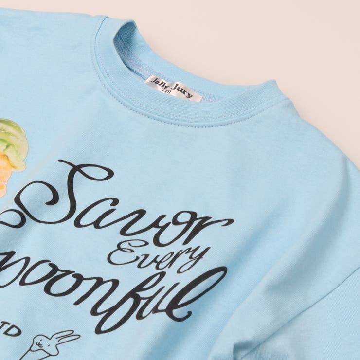 【WEB限定】アイスクリームプリントＴシャツ | こどもの森e-shop | 詳細画像3 