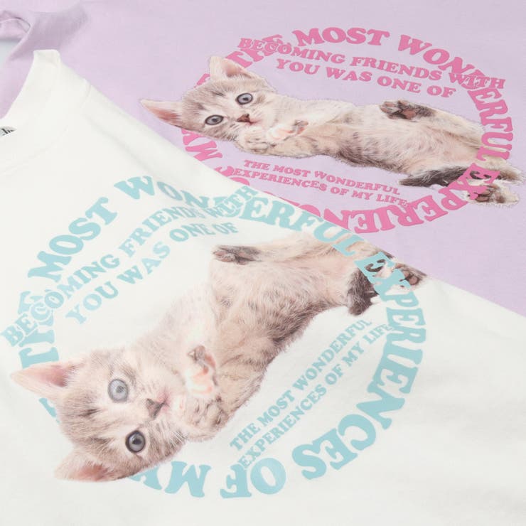 【WEB限定】子猫プリントＴシャツ | こどもの森e-shop | 詳細画像6 