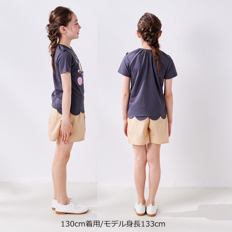 リボン付スイーツプリントＴシャツ | こどもの森e-shop | 詳細画像8 