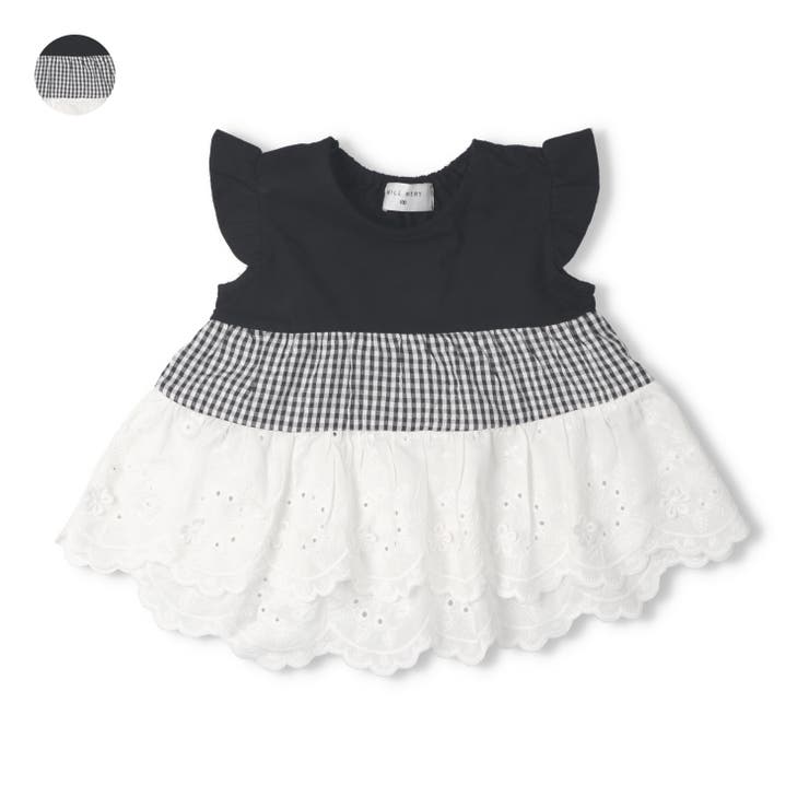 【WEB限定】ティアード切替Tシャツ | こどもの森e-shop | 詳細画像1 