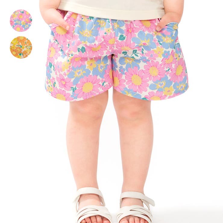 小花柄ショートパンツ | こどもの森e-shop | 詳細画像1 