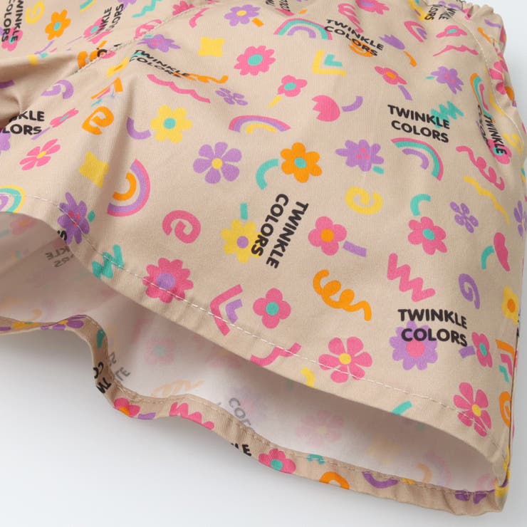 【WEB限定】お花ロゴ柄ショートパンツ | こどもの森e-shop | 詳細画像6 