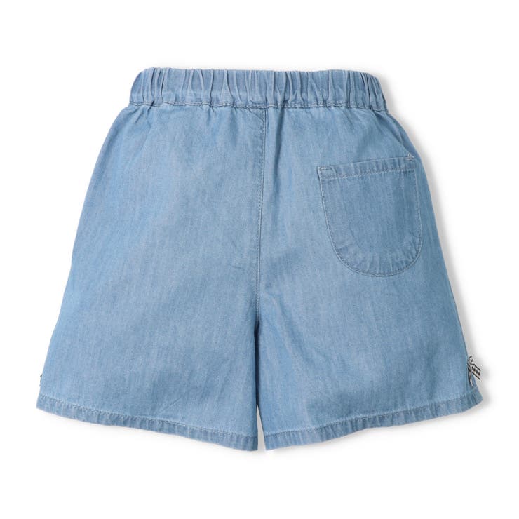 リボン付ラインストーンデニムショートパンツ | こどもの森e-shop | 詳細画像2 