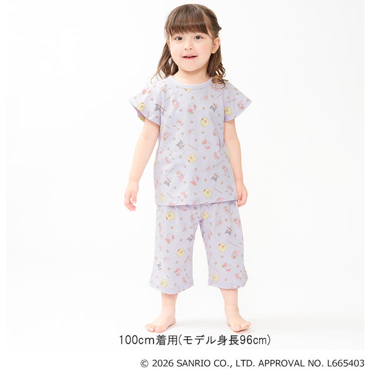 サンリオキャラクター総柄半袖パジャマ | こどもの森e-shop | 詳細画像10 