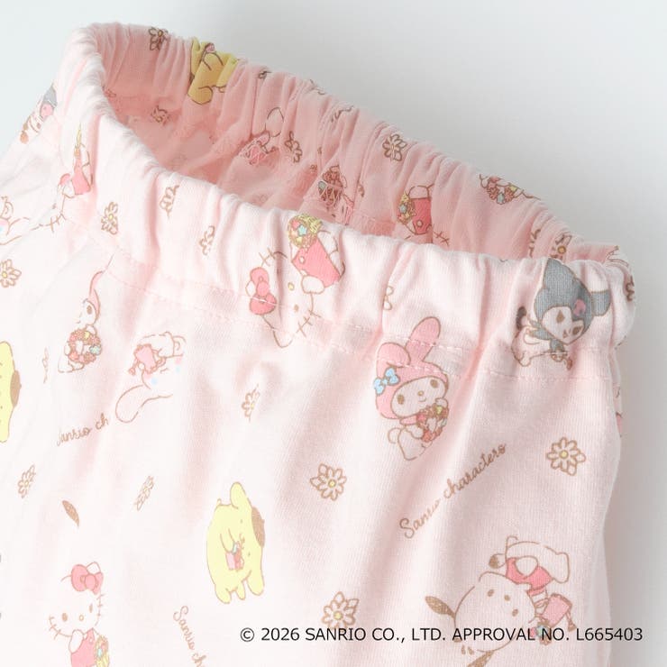 サンリオキャラクター総柄半袖パジャマ | こどもの森e-shop | 詳細画像7 