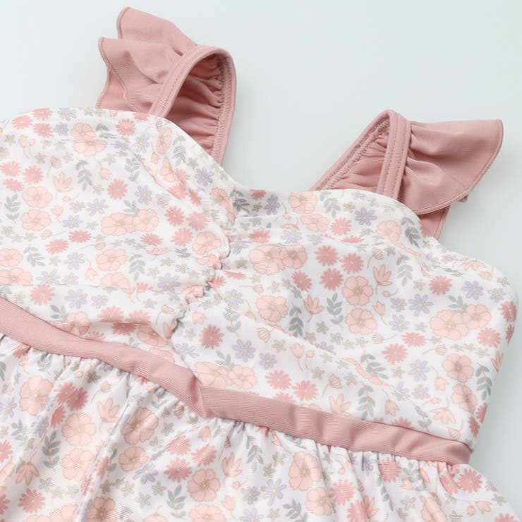 【WEB限定】小花柄ワンピース水着 | こどもの森e-shop | 詳細画像3 