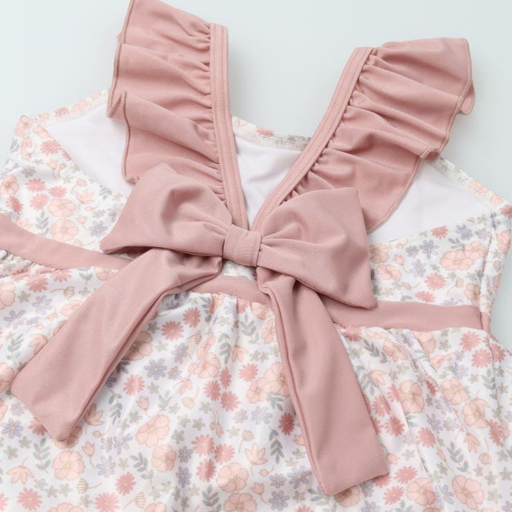 【WEB限定】小花柄ワンピース水着 | こどもの森e-shop | 詳細画像4 