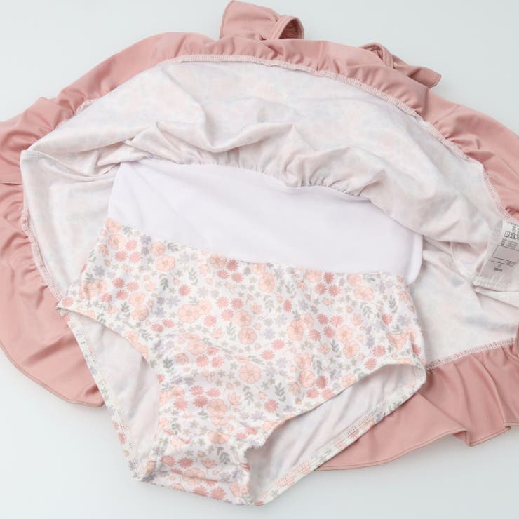 【WEB限定】小花柄ワンピース水着 | こどもの森e-shop | 詳細画像5 