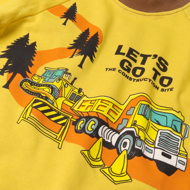 車プリント裏毛トレーナー | こどもの森e-shop | 詳細画像4 