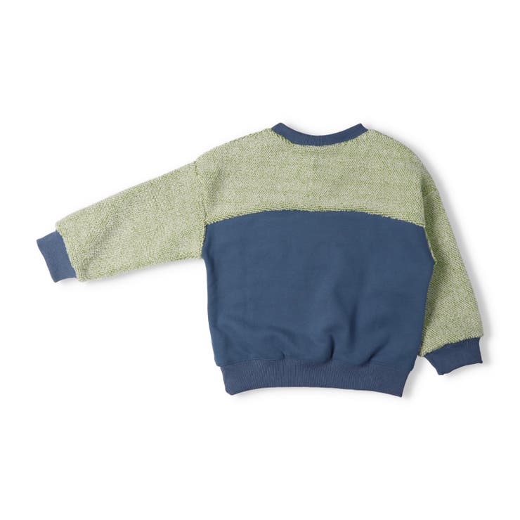 働く車刺繍ボア切替トレーナー | こどもの森e-shop | 詳細画像4 