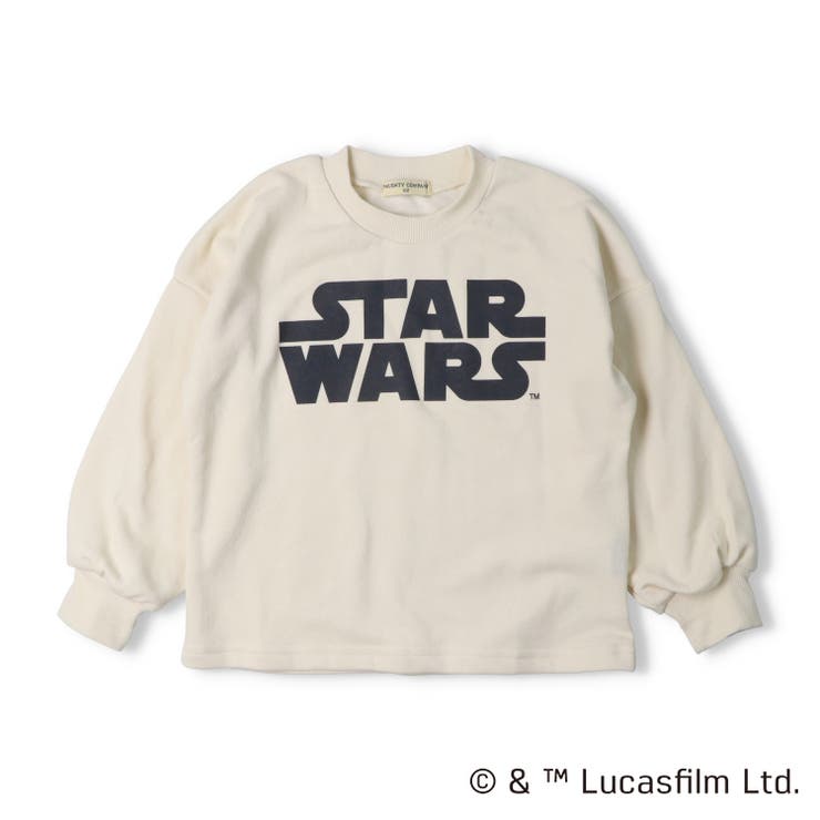 オフホワイト | スター・ウォーズ/裏毛トレーナー | こどもの森e-shop