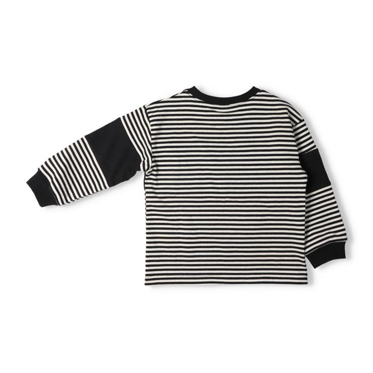 働く車刺繍ボーダー長袖Ｔシャツ | こどもの森e-shop | 詳細画像4 