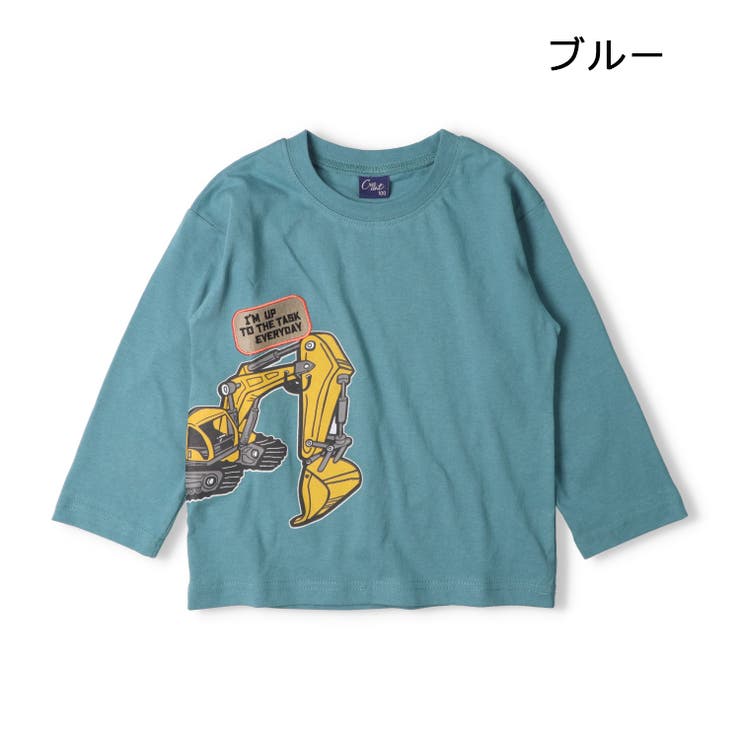 恐竜・働く車プリント長袖Ｔシャツ | こどもの森e-shop | 詳細画像4 