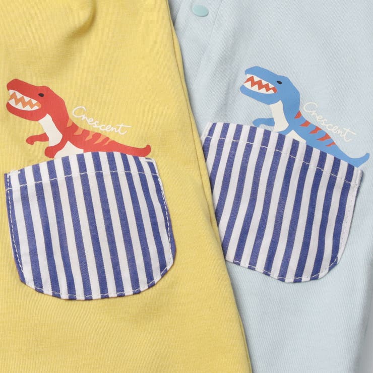 恐竜プリント長袖ロンパース | こどもの森e-shop | 詳細画像7 