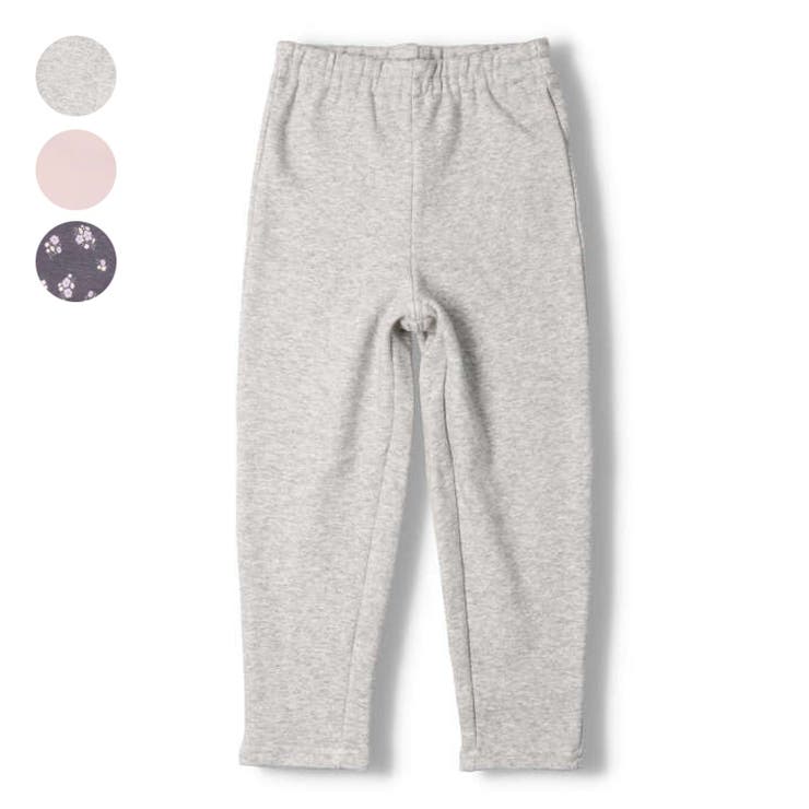 無地・小花柄爆温裏起毛レギンスパンツ・長ズボン | こどもの森e-shop | 詳細画像1 