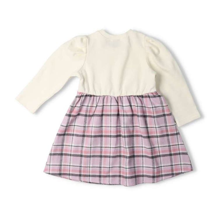チェック柄スカート切替ワンピース | こどもの森e-shop | 詳細画像4 