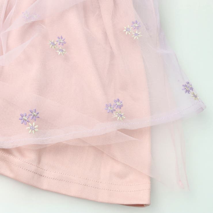 花柄チュールスカート長袖ワンピース | こどもの森e-shop | 詳細画像8 