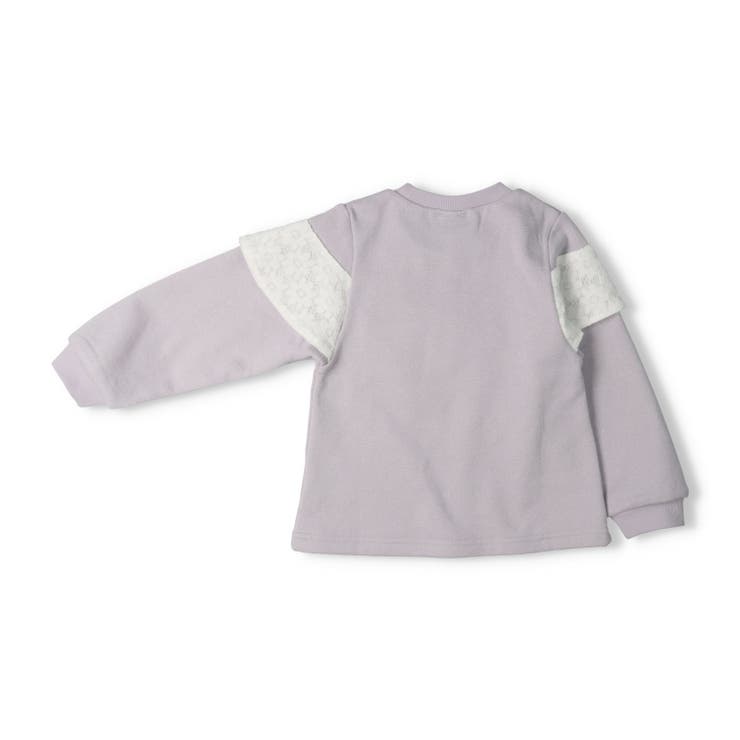 リボンデザインラメ裏毛トレーナー | こどもの森e-shop | 詳細画像5 