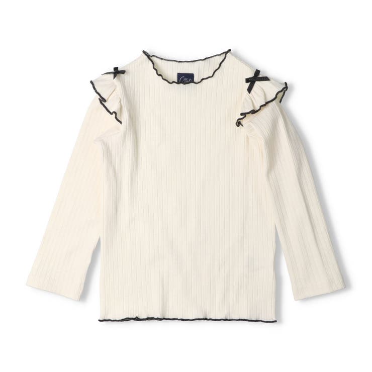 メッシュジャガード無地長袖Ｔシャツ | こどもの森e-shop | 詳細画像2 