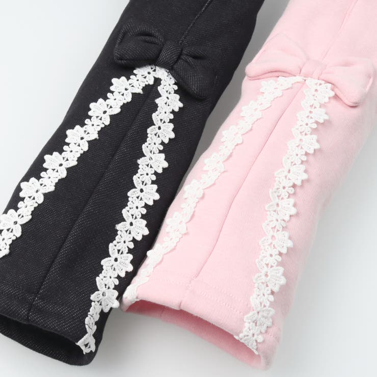 レースリボン付き爆温裏起毛長パンツ | こどもの森e-shop | 詳細画像6 